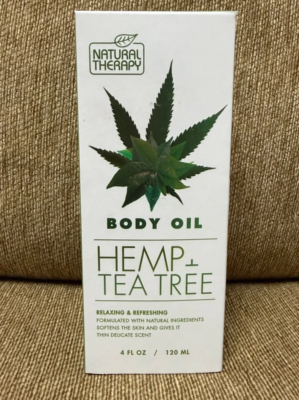 Hemp + Tea Tree Body Oil — Natural Therapy - New